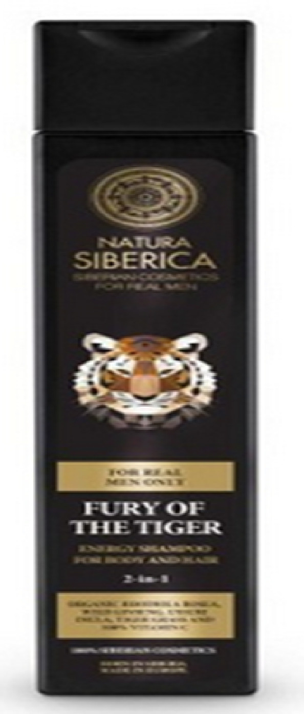 Siberica Professional Professional Men Fury Of The Tiger Energy szampon do ciała i włosów 