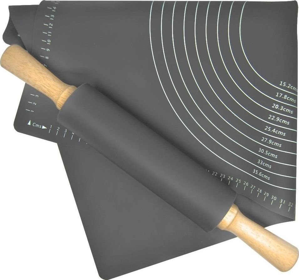 Brunbeste SILKONOWA STOLNICA 60x40cm WAŁEK DO CIASTA 1528 1528