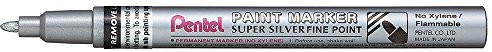Pentel Fine Paint Marker, srebro MSP10-Z