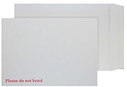 Purely Value 3266  Board Back envelope C4 White Pk125 3266