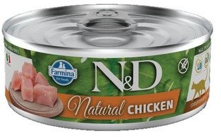 FARMINA FARMINA N&D Cat Natural Chicken 80 g mokra karma dla kota