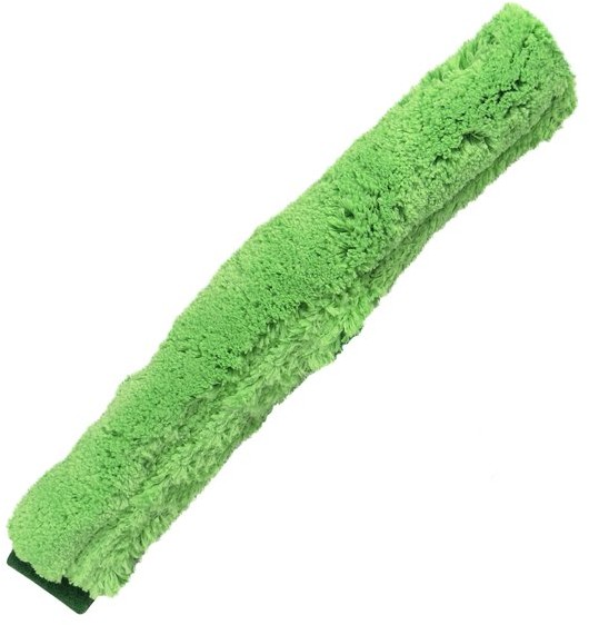 Intermop Baranek 25-55cm  - Wkład zmywaka do okien mikrofaza zielona /biała/ 8410