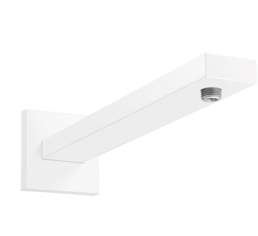 Hansgrohe Ramię prysznicowe ścienne 39 cm biały mat 27694700