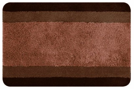 Spirella spirella 10.14455 dywanik bez wycięcia 55 x 65 cm do WC, Balance Brown H52