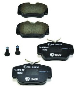 HELLA PAGID Klocki hamulcowe 8DB 355 006-181