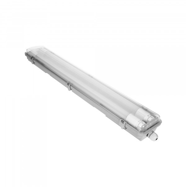 Orno HERM T8 LED 2*9W oprawa hermetyczna pod T8 LED, 1800lm, IP65, 4000K, oprawa zawiera świetlówki T8 LED