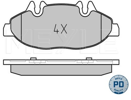 Wulf Gaertner Autoparts Zestaw klocków hamulcowych, hamulce tarczowe Wulf Gaertner Autoparts 025 240 0720/PD