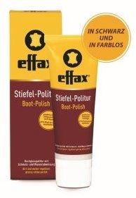 Effol Pasta do butów 75 ml - EFFAX - czarna 12327000