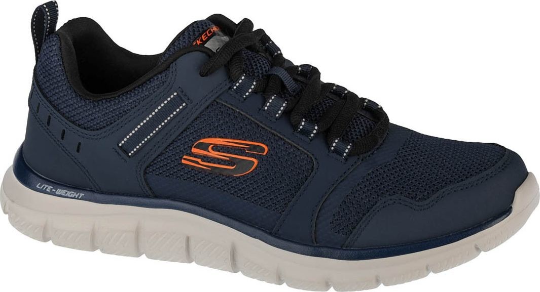 Skechers Track-Knockhill 232001-NVOR Granatowe 48,5 232001-NVOR