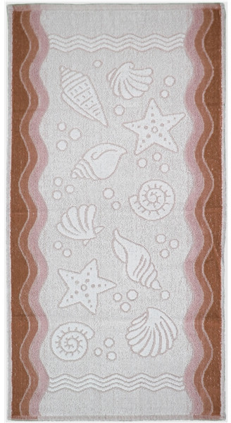 Greno Home- Bielbaw Ręcznik Flora Ocean 40X60 Brązowy RE-FL2-040-BRAZ