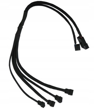 Gelid Rozgałęziacz 4pin Pwm na 4x4pin 30cm Molex