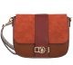 U.S. POLO ASSN. Torebka Albany Crossb. W/Flap Bag Pu Rust Multicolor BIUYB4900WVP837 (US42-a)
