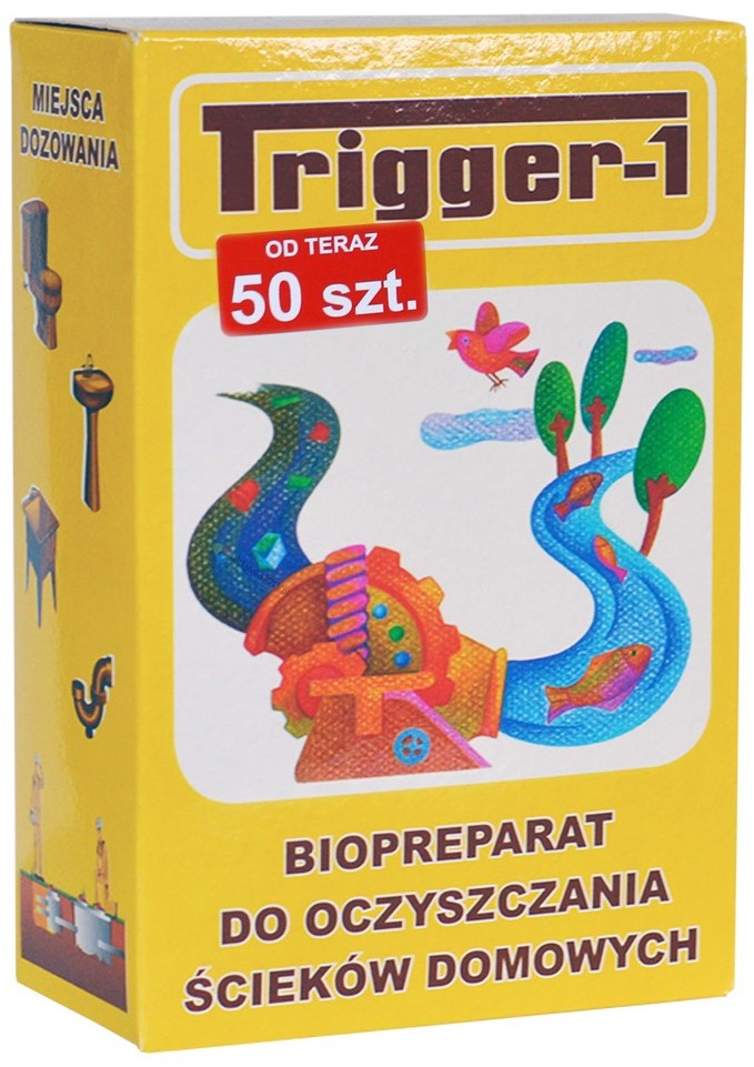 TRIGGER-1,50 Bakterie Do Oczyszczalni Szamba