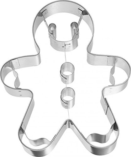 RBV Birkmann Birkmann 1010699610 forma do wycinania Gingerman, 12 cm, tworzywo sztuczne, szara, 5 x 3 x 2 cm 1010699610