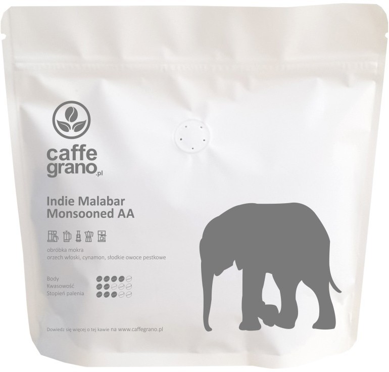 Caffe Grano CAFFE GRANO India Malabar Monsooned AA 250g GRA.Z.IND.250
