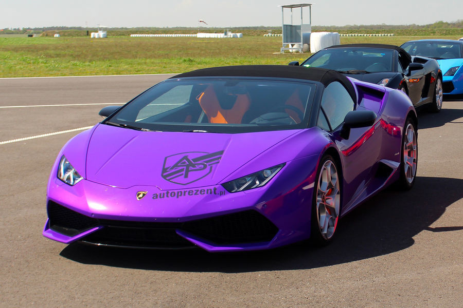 Jazda Lamborghini Huracan - kierowca - Silesia Ring Tor Główny - 1 okrążenie JLHSRG1
