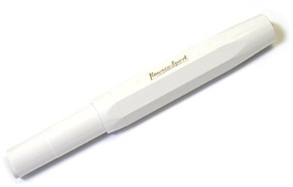 Kaweco kaweco Sport classic uchwyt na niskim poziomie Biały sprężyna szerokość M KWCF-WH-M