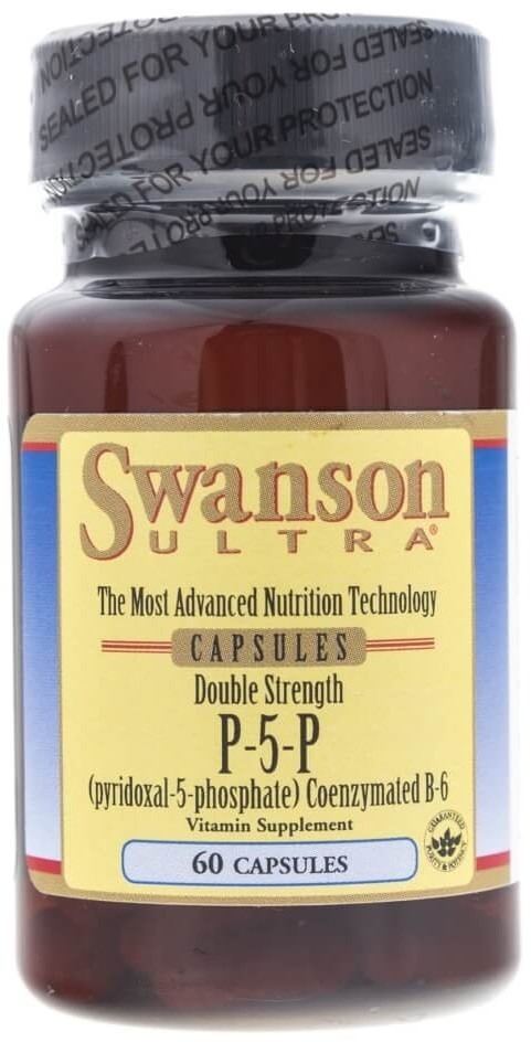 SWANSON Ultra Witamina B6 P-5-P 40 mg - 60 kapsułek