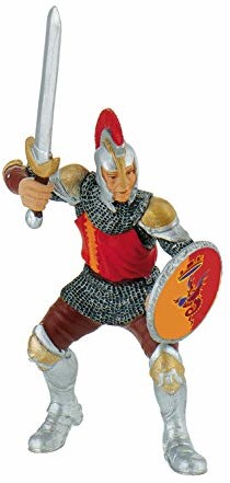 Bullyland 80765 Figurka World-Swordsman w kolorze czerwonym 80765