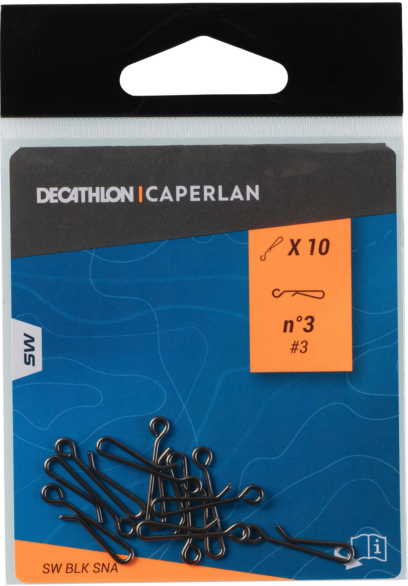CAPERLAN Agrafka wędkarska quick surfcasting nr 3 Unisex