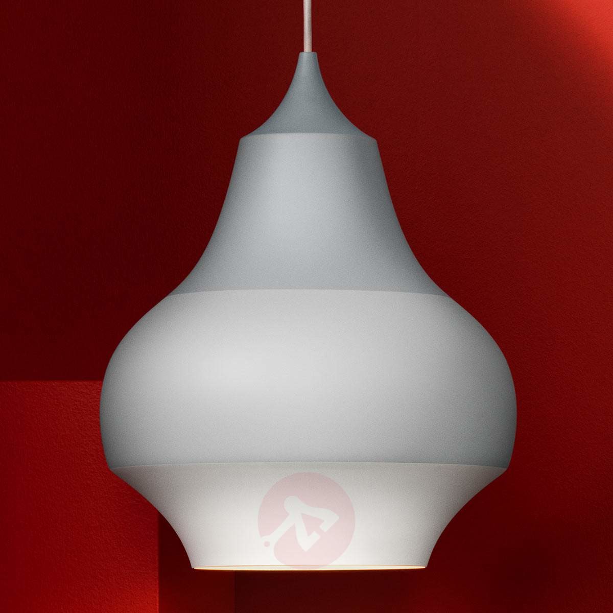 Louis Poulsen Cirque szara lampa wisząca, 38 cm