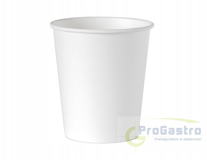 Kubek papierowy biały 180 ml 100 sztuk
