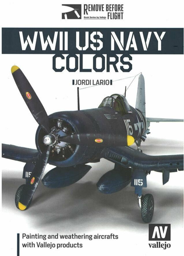 Vallejo Książka WWII US NAVY Colors (EN) Vallejo 75024