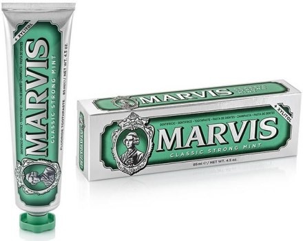 Marvis Pasta do zębów z ksylitolem - Classic Strong Mint + Xylitol Pasta do zębów z ksylitolem - Classic Strong Mint + Xylitol