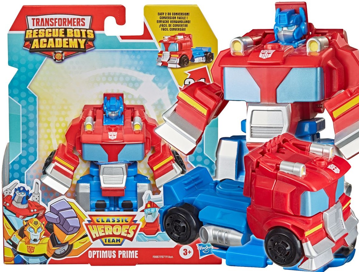 Transformers Rescue Bots Academy Optimus Prime 2w1 Pojazd Figurka Hasbro F0887 0000045999