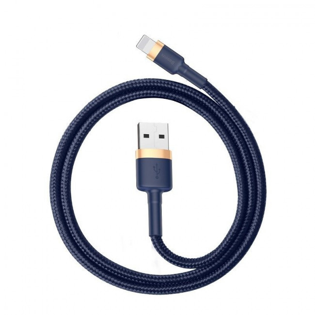 Baseus Kabel usb lightning cafule 1.5a 200 cm złoto-granatowy AP_222364