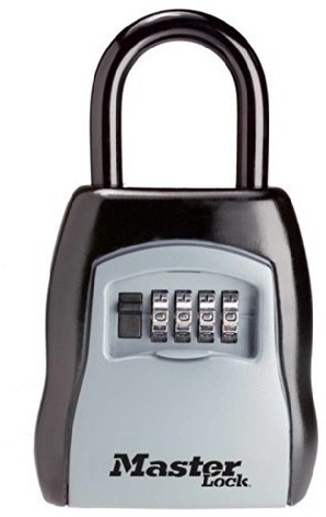 MASTER OCK bezpieczny pojemnik na klucze, z kłódką i aluminiową obudową 5400EURD
