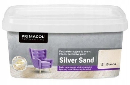 Farba Dekoracyjna Silver Sand 1L Blanca S1