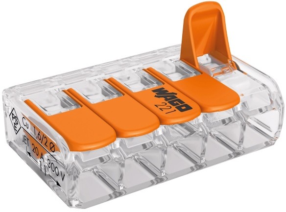 Wago Złączka Elwag 5 x 4 mm2 do linek 5 szt.