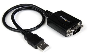 StarTech COM USB na RS232 optycznie adapter sieciowy, czarny ICUSB232PRO