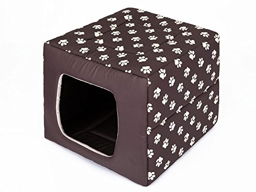 Hobbydog Łóżko dla psa rozmiar 3, 50 x 50 cm, aushaltbares codurastoff, pranie w temperaturze do 30 °c, odporność na zarysowania, produkt firmy EU 5902052045440