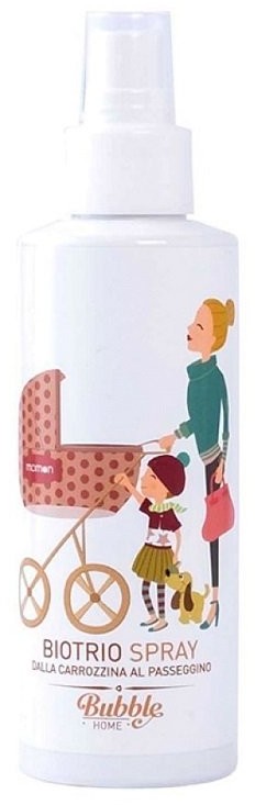 Bubble and CO Bubble and CO, Naturalny Spray dezynfekujący, relaksujący i odstraszający komary dla dzieci, 100 ml