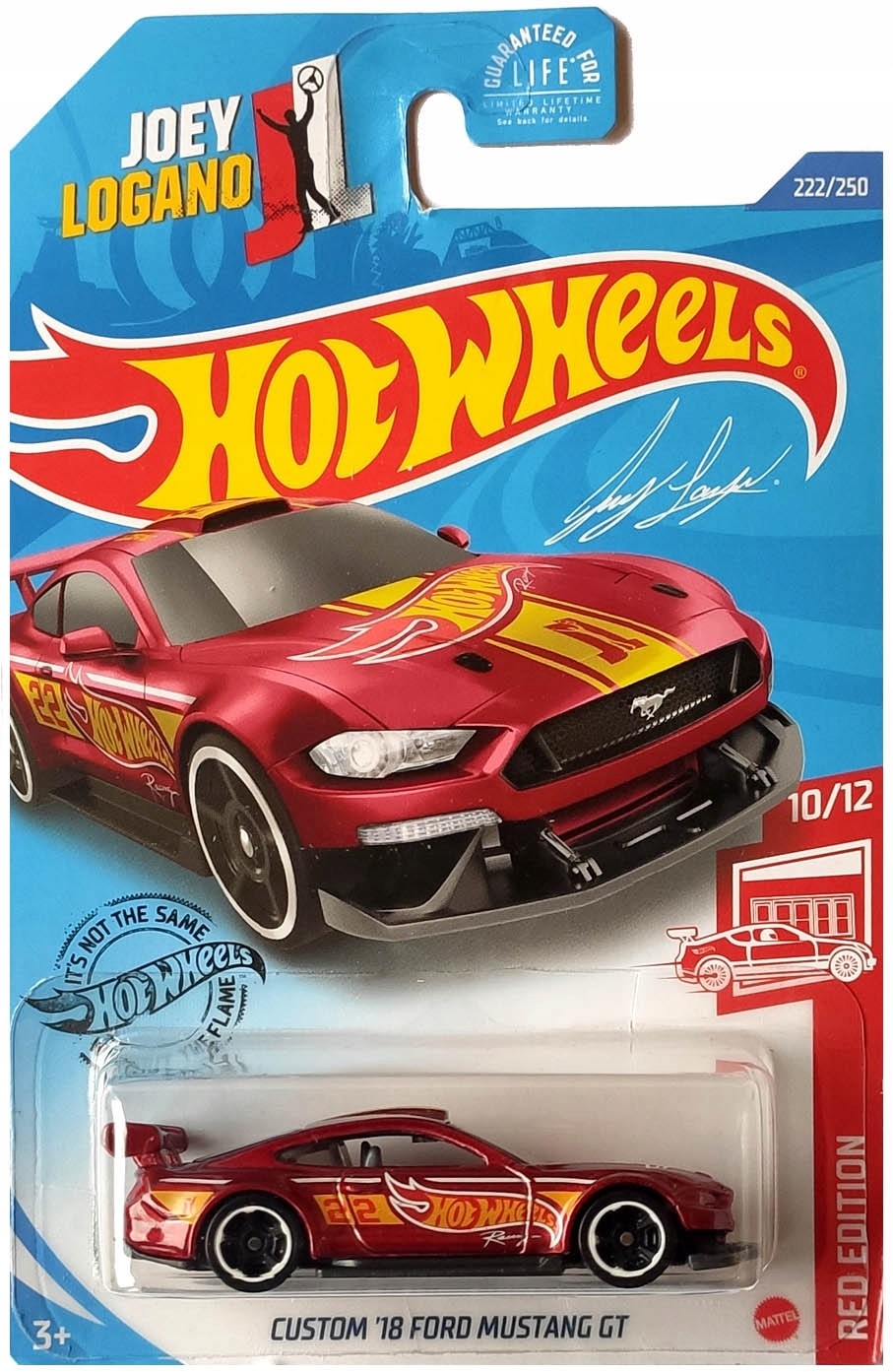 Mattel Custom 18 Ford Mustang Gt Red Edition 1