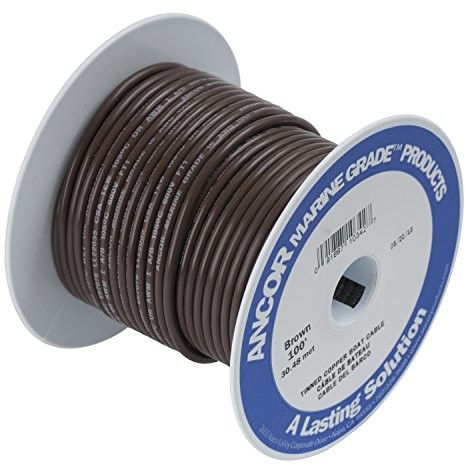 ANCOR Ancor Marine Grade Primary drutu i akumulator wire, brązowy 104210