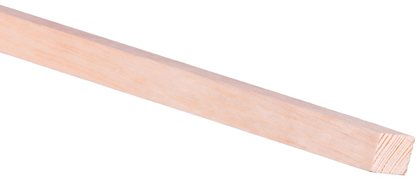 Gaff Trade Sztaba kwadratowa sosnowa wym 10 mm x 10 mm x 900 mm