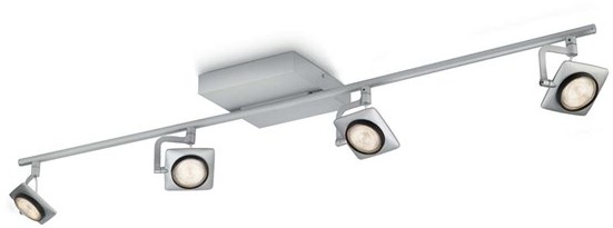 Philips Millennium Spots 4x4.5W - Aluminium Listwa oświetleniowa 915005306601