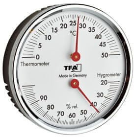 TFA Termometr analogowy 45.2041.42 z higrometrem