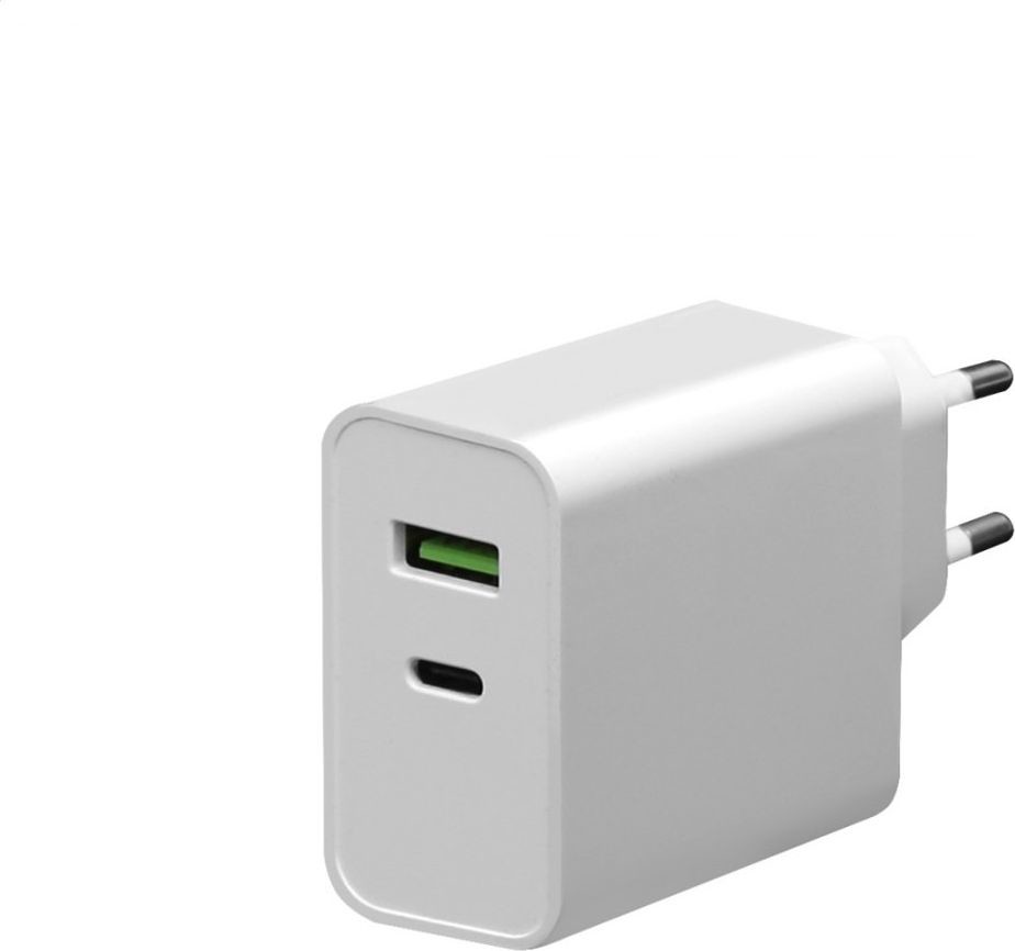 Platinet Ładowarka WALL CHARGER 45W TYPE C PD3.0+USB2.4A [45482] PLCUPD45W