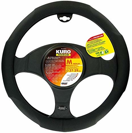 Lampa Premium Kuro 33113 pokrowiec na kierownicę, tworzywo sztuczne TPE, rozm. M 33113