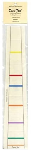 Don`t Fret Oznaczenia na Podstrunnicy DON`T FRET 106, dla 4/4 Skrzypce oraz 35,5 cm Altówka (14