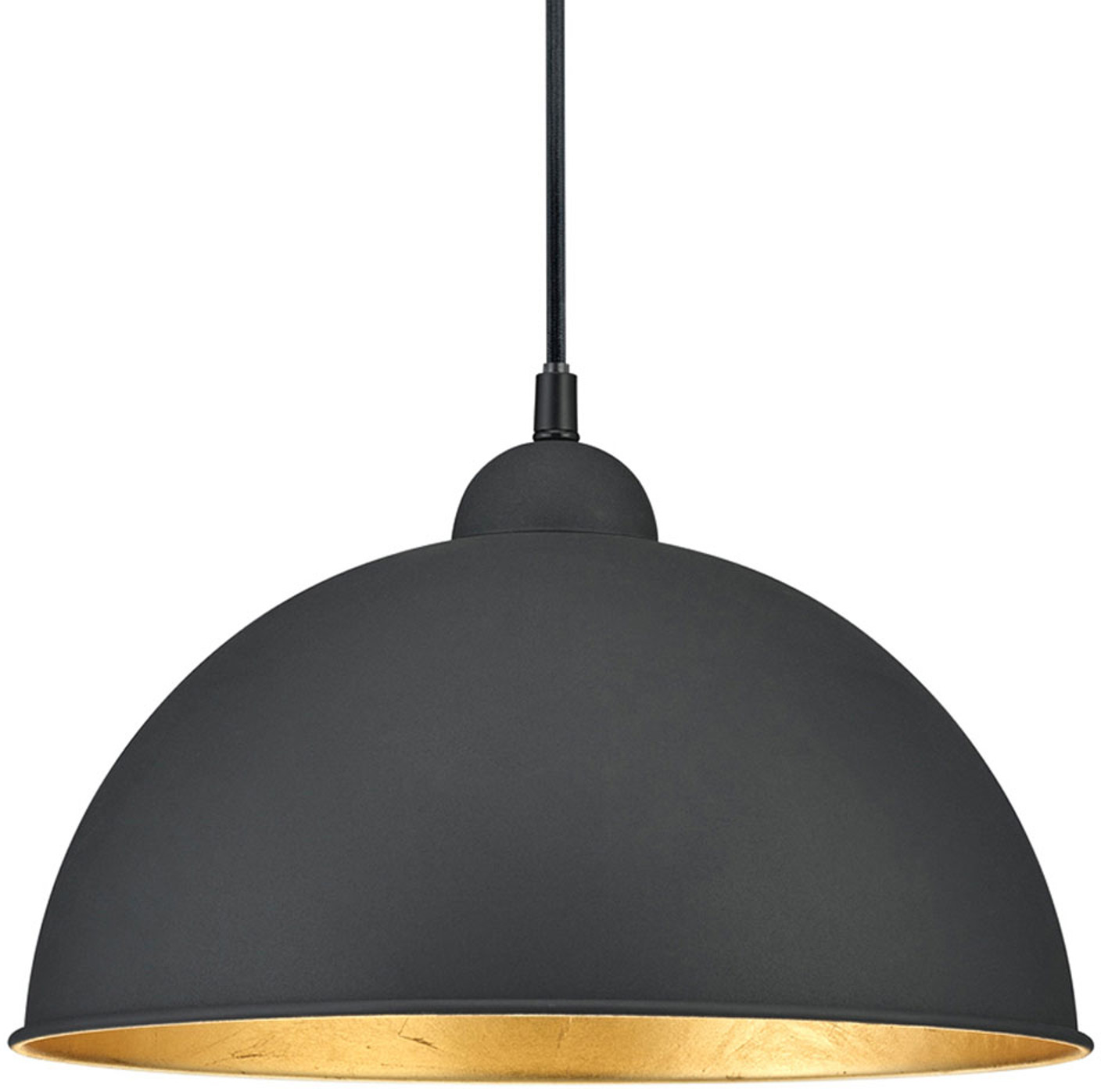 TRIO LEUCHTEN Lampa wisząca DUOline system 2-fazowy czarno-złota