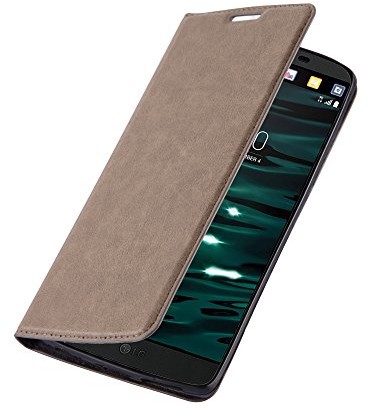 Cadorabo LG V10 tablet firmy cadorabo  pokrowiec osłona z niewidocznym zapięciem na magnes funkcja stojaka i-przegródką na Case Cover osłona etui torebka z klapką Book Style, LG V10
