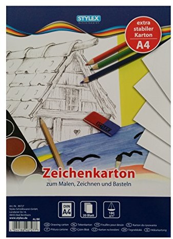 Stylex stylex 46727 papier, biały, 30 x 21 x 1 cm 2051457