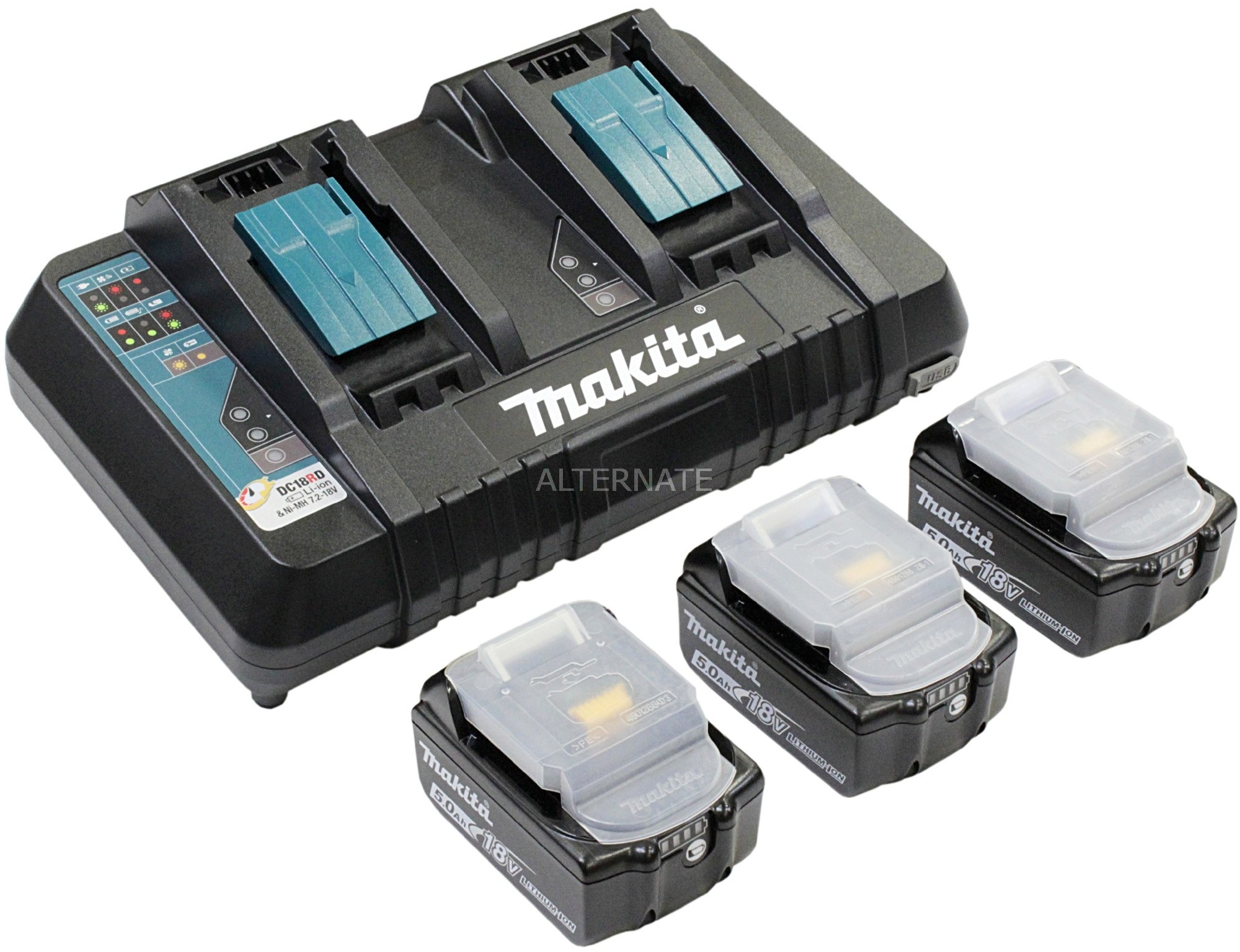 Makita 198458-6 bateria/ładowarka do elektronarzędzi Zestaw bateria i ładowarka