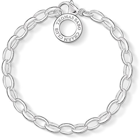 Thomas Sabo X0032-001-12-S bransoletka na charmsy, kolor srebrny, długość 17,5 cm X0032-001-12-S