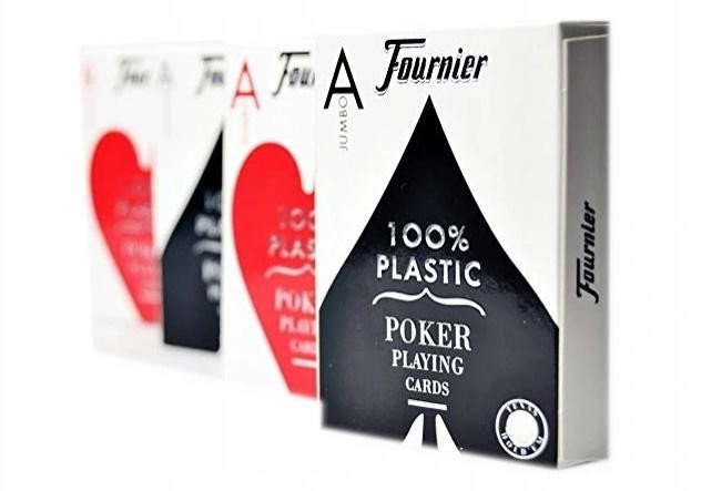 Fournier Jumbo Poker 100% plastik